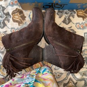 OTBT Folkloric Cocco Powder Boots sz 8.5